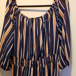 Off the shoulder maxidress